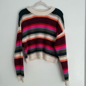 AE Striped Multicolor Sweater